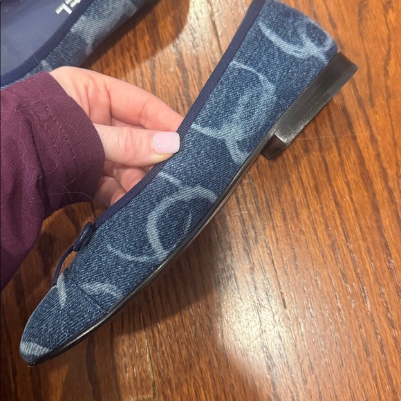 Chanel denim CC ballet flats - Picture 12 of 12